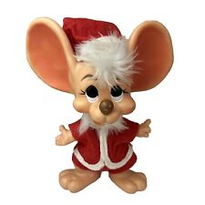 Pegatina bancaria de colección Roy Des of Fla ratón de Navidad Santa Topo Gigio oreja grande de 10,5 segunda mano  Embacar hacia Argentina