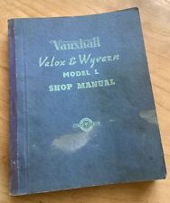 Vintage 1954 Vauxhall Velox & Wyvern Model L Shop Manual for sale  Shipping to South Africa