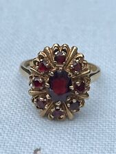 Garnet 9ct gold for sale  WORCESTER PARK