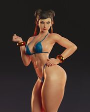 Biquíni Chun Li_ (Street Fighter Fan Art) 3d comprar usado  Enviando para Brazil