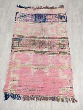 Tapete de área vintage colorido rosa 2x4 feito à mão berbere abstrato tapete boho marroquino comprar usado  Enviando para Brazil