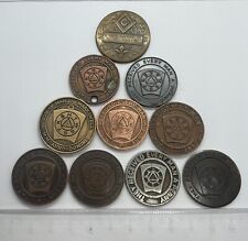 Masonic tokens freemason for sale  BURNTWOOD