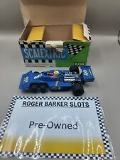 Coche ranura escala 1:32 Scalextric Tyrrell P34 azul #3 Elf Ref 4054 segunda mano  Embacar hacia Argentina