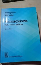 Libro macroeconomia fatti usato  Firenze