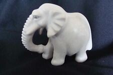 Soapstone elephant inches for sale  PAR