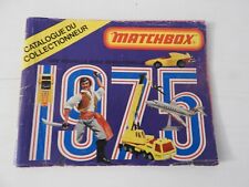Catalogue matchbox 1975 d'occasion  Saint-Cyr-sur-Mer