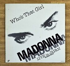 Laserdisc MADONNA /Who's That Girl Live In Japan JAPÃO LD 08WL-35 comprar usado  Enviando para Brazil