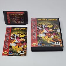 Mickey Mania: The Timeless Adventures Of Mickey Mouse (Genesis) CIB COMPLETO comprar usado  Enviando para Brazil