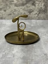 HAGENAUER Werkstatte WHW Made In Austria Brass Trinket Tray DOG for sale  Shipping to South Africa
