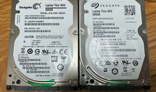 2 PACK !! Seagate ST500LM021 Mobile HDD 500 GB  2.5" SATA III Laptop Hard Drive, used for sale  Shipping to South Africa