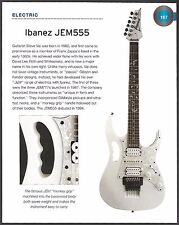 Ibanez Steve Vai 1994 JEM 555 + Jackson KVX10 King V artigo de história da guitarra comprar usado  Enviando para Brazil