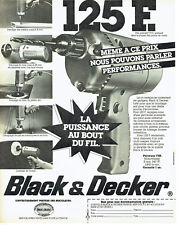 1981 black decker d'occasion  Expédié en Belgium