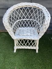 Vintage child wicker for sale  STONE