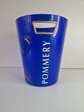 VINTAGE DESIGNER POMMERY CHAMPAGNE ICE BUCKET COOLER FRENCH WINE BAR PUB MANCAVE usato  Spedire a Italy