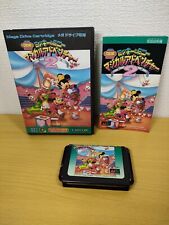 Używany, MICKEY MINNIE MAGICAL ADVENTURE 2 MegaDrive Sega Japonia Import z pudełkiem Cartridge na sprzedaż  Wysyłka do Poland