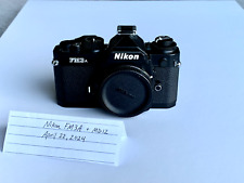 Câmera de Filme Nikon FM3A SLR - Preta com Unidade de Motor MD-12!!! , usado comprar usado  Enviando para Brazil