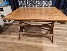 oak drafting table for sale  Grand Junction