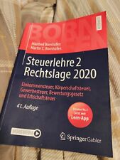 Steuerlehre rechtslage 2020 gebraucht kaufen  Lünen-Horstmar