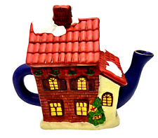 Vtg teapot christmas for sale  Shipping to Ireland