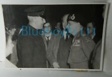 Field Marshall Montgomery & Soviet Official Manchester 1940s 6x4" Original photo, used for sale  ROSSENDALE
