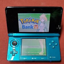 Nintendo 3DS Console Aqua Blue with Pokemon Bank Transporter + Pokemon Games na sprzedaż  Wysyłka do Poland