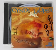 CYNDI LAUPER autógrafo autografado "True Colors" CD JSA comprar usado  Enviando para Brazil