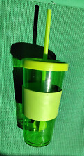 Green plastic drinks for sale  DARWEN