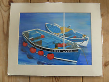 Whitby boats. acrylics for sale  NOTTINGHAM