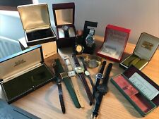 Used, Collection Of Working Vintage Watches & Watch Boxes - Manual & Quartz  for sale  Shipping to South Africa