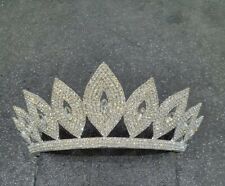 coroa de prata diadema nupcial para tiaras de casamento comprar usado  Enviando para Brazil