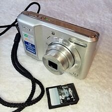 Câmera Digital Sony Cyber-shot DSC-S2100 10.1 MP, Testada-Prata, Cartão de Memória comprar usado  Enviando para Brazil