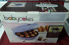 Máquina de sobremesa elétrica Babycakes Cake Pop Maker cupcake com moldes nova na caixa comprar usado  Enviando para Brazil