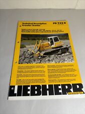 Liebherr 742 crawler for sale  LINCOLN