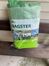 BAGSTER 3CUYD Dumpster in a Bag holds up to 3,300 lb, Green, used for sale  Knightstown