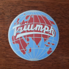 Triumph globe logo for sale  Titusville