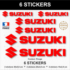 Stickers suzuki rouge d'occasion  Nantes-