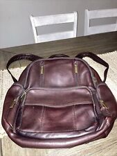 Genuine leather backpack for sale  Janesville