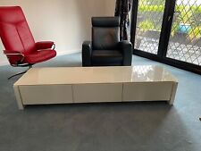 white gloss console high table for sale  WADEBRIDGE