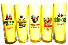 25 Kolsch Variety-2 Cologne Koln German Beer Glasses for sale  Shipping to South Africa