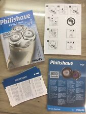 Philishave aquagenic 8000 for sale  BISHOP'S STORTFORD