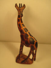 Wood sculpture giraffe d'occasion  Expédié en Belgium