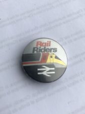 Rail riders button for sale  STOKE-ON-TRENT