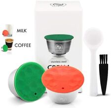 Usado, Cápsula de café e filtro de leite i Cafilas aço inoxidável para Dolce Gusto Nescafé comprar usado  Enviando para Brazil