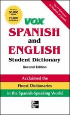 Vox Spanish and English Student Dictionary PB, 2a Edición por Vox (2012,... segunda mano  Embacar hacia Argentina