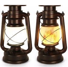 Solar Lantern Hanging Lights Dancing Flame Vintage Waterproof Camping Lamps for sale  Shipping to South Africa