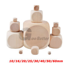 Wood wooden dice for sale  Shipping to Ireland