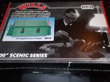 HORNBY WILLS SS70  OO GUAGE SCENIC SERIES CORRUGATED IRON CHAPEL KIT NIB for sale  Shipping to South Africa
