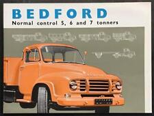 BEDFORD 5 6 & 7 Tonners Commercial Sales Brochure SEP 1958 #B710/9/58 for sale  Shipping to South Africa