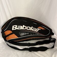 Paquete de 6 bolsas de tenis Babolat Team negras, naranjas y blancas excelente estado. segunda mano  Embacar hacia Argentina