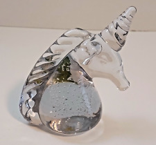 Crystal glass unicorn for sale  Shipping to Ireland